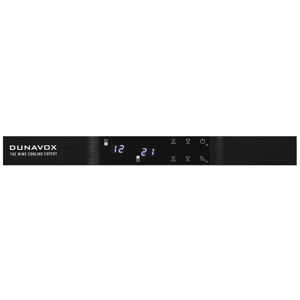 Встраиваемый винный шкаф DUNAVOX DXB-26.69DB.TO - ракурс 5