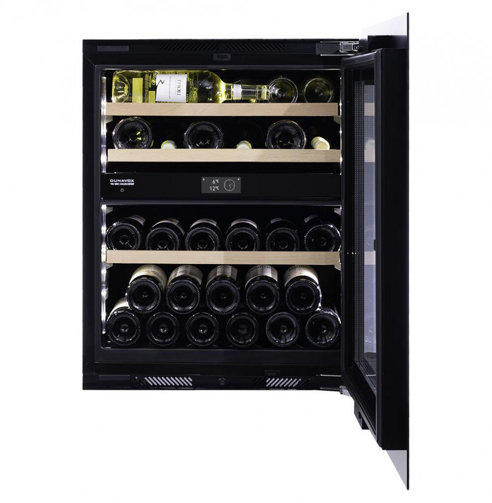Встраиваемый винный шкаф DUNAVOX DVN-32.85DOP.TO - ракурс 2