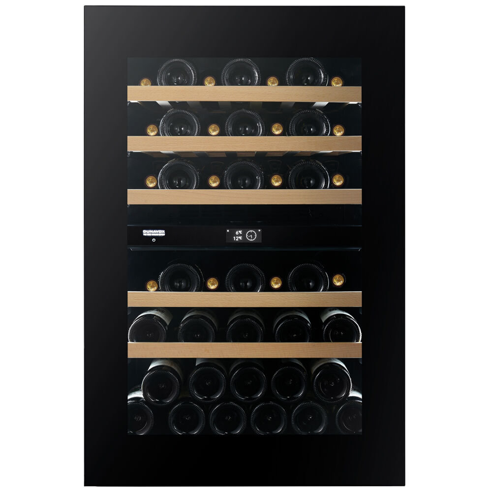 Встраиваемый винный шкаф DUNAVOX DVN-44.120DB.TO