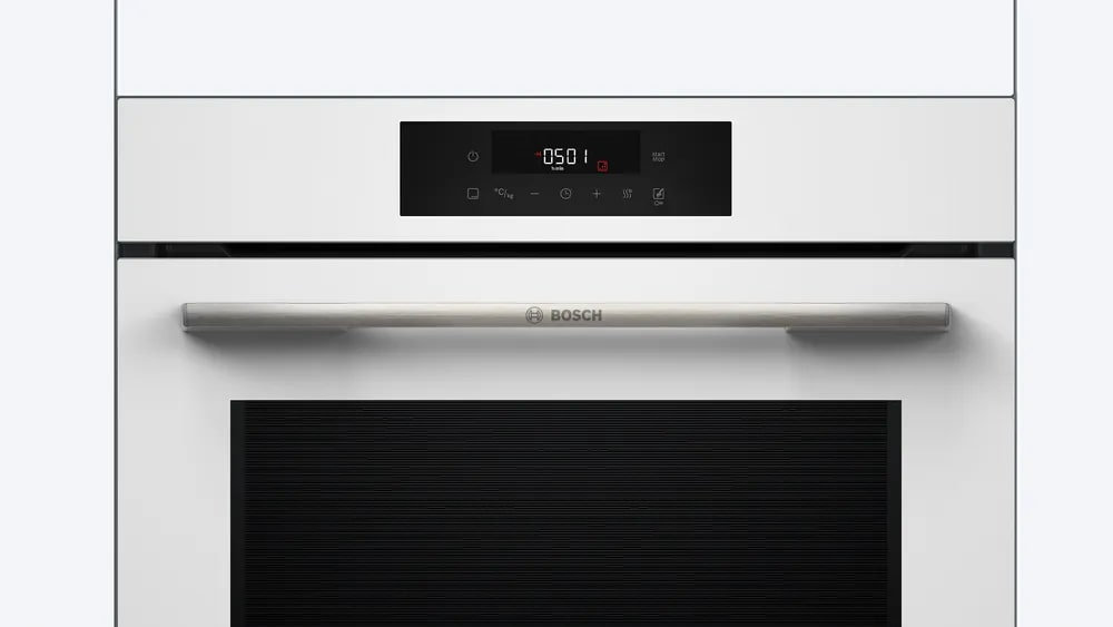 Электрический духовой шкаф BOSCH HJG 852YW0T - ракурс 2