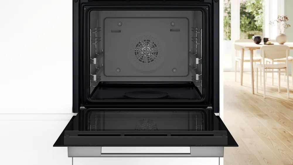 Электрический духовой шкаф BOSCH HJG 852YW0T - ракурс 5