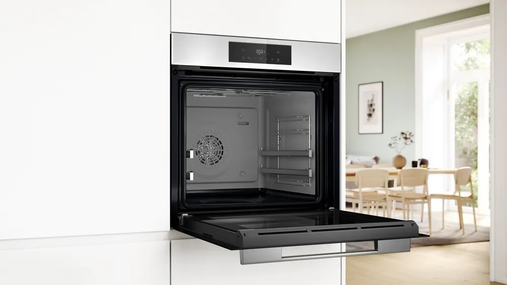 Электрический духовой шкаф BOSCH HJG 852YW0T - ракурс 6