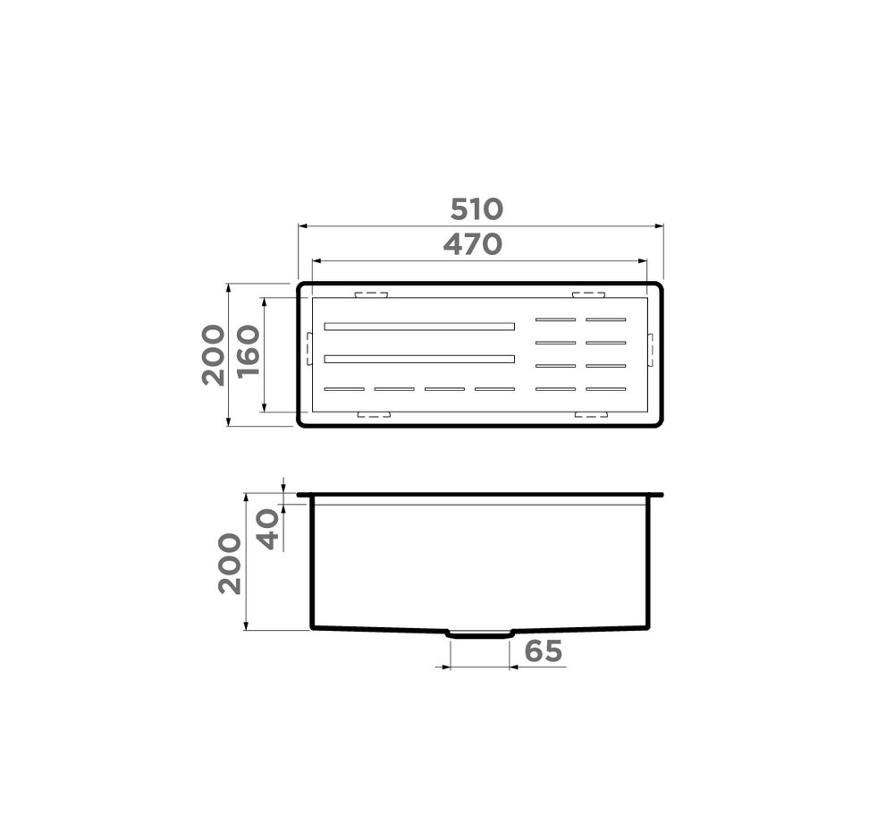 Сушка для посуды OMOIKIRI DRY-04-LG (4999130) - ракурс 2
