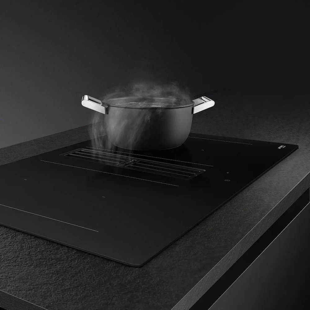 Варочная панель с вытяжкой SMEG HOBD 382N2 - ракурс 5