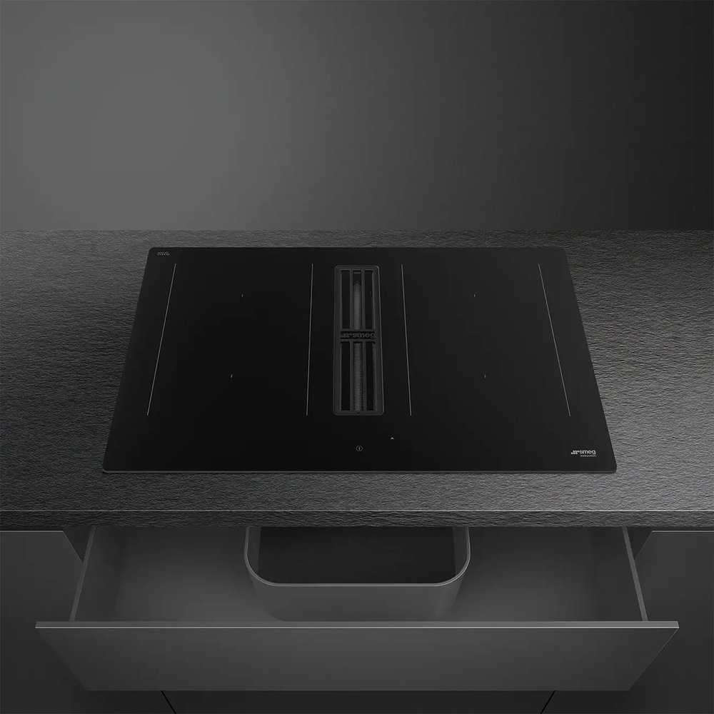 Варочная панель с вытяжкой SMEG HOBD 382N2 - ракурс 6