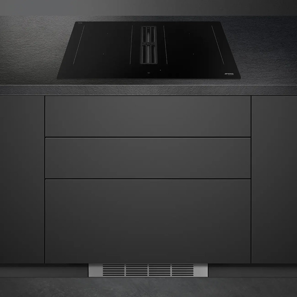 Варочная панель с вытяжкой SMEG HOBD 382N2 - ракурс 8