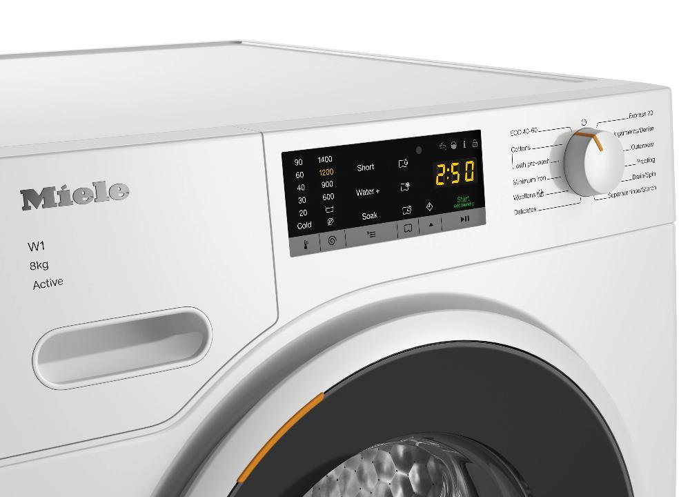 Полноразмерная стиральная машина MIELE WWA 120WCS - ракурс 2
