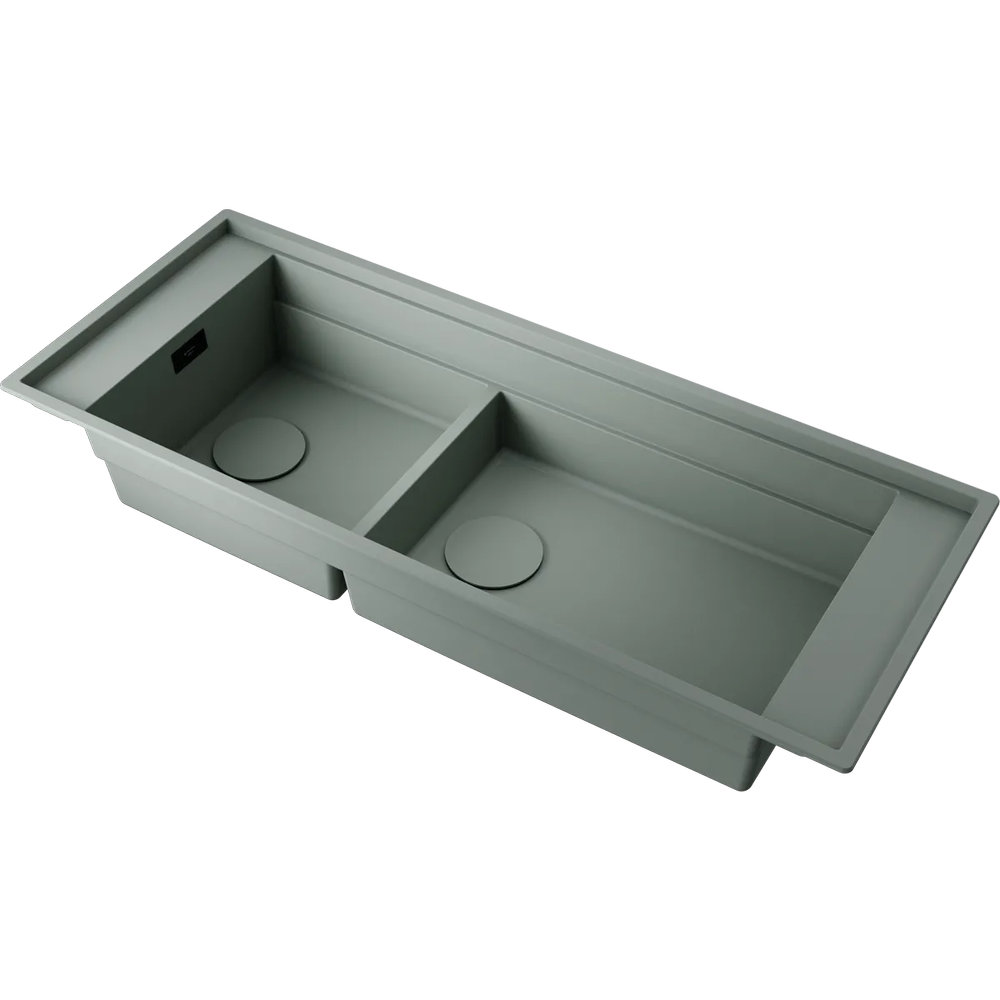 Кухонная мойка OMOIKIRI Sintesi Pro 114-2-WG (4997453) - ракурс 2