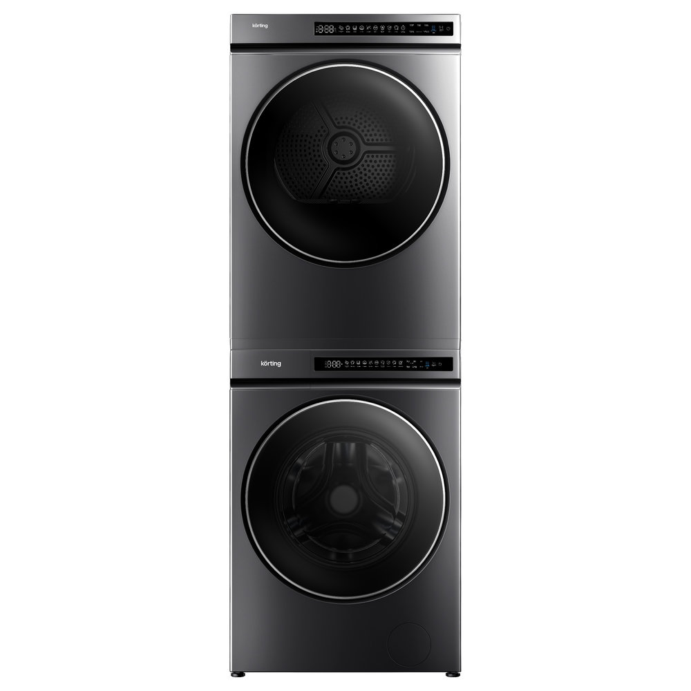 Полноразмерная стиральная машина KORTING KWM 60ID1203 GR - ракурс 2