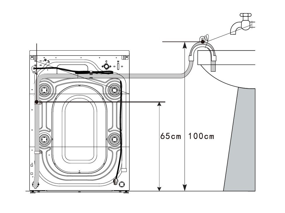 Полноразмерная стиральная машина KORTING KWM 60ID1203 GR - ракурс 3