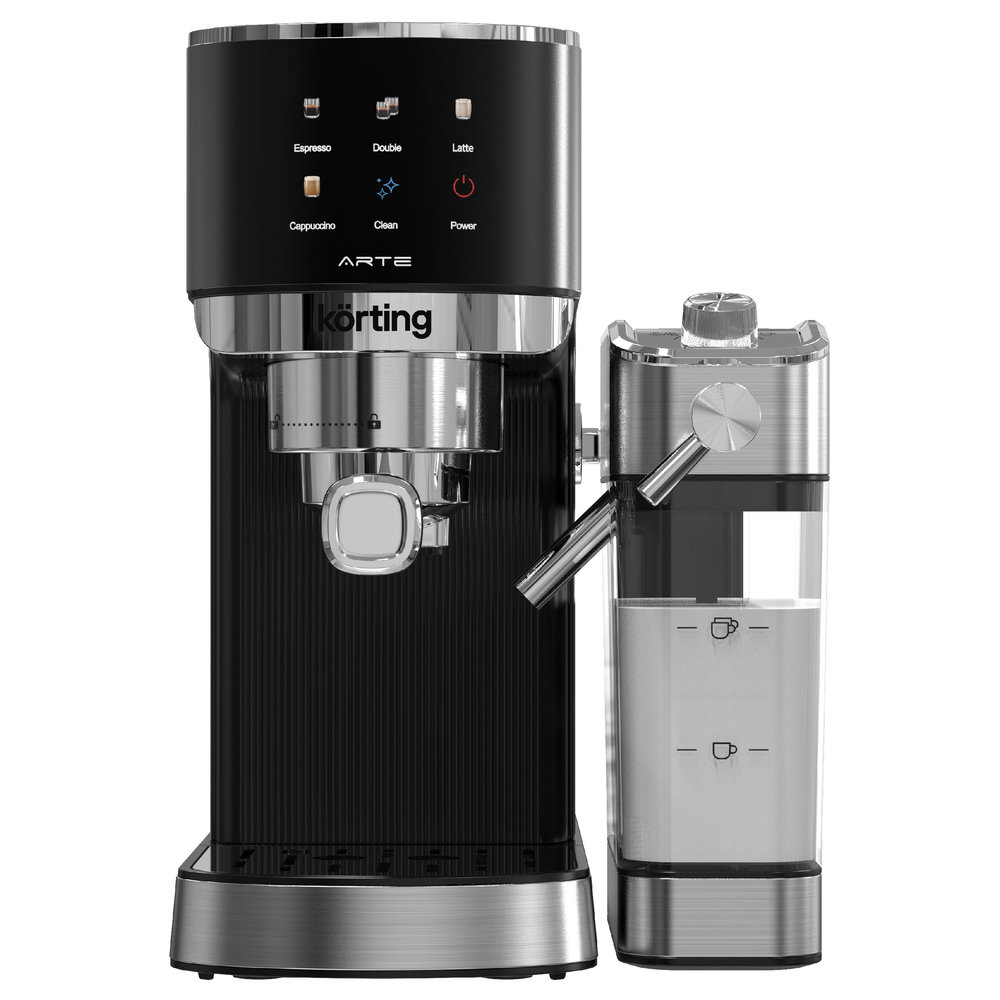 Рожковая кофеварка KORTING KCM 1005 T Arte - ракурс 2