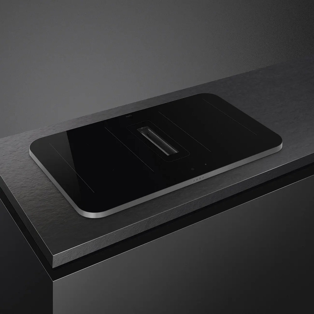 Варочная панель с вытяжкой SMEG HHSL 7844X - ракурс 2