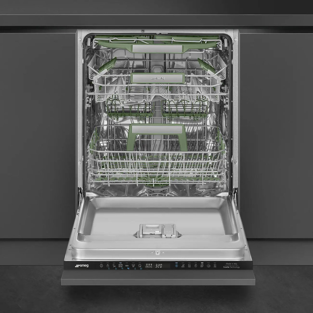 Встраиваемая посудомоечная машина SMEG STL 7324AQLLW - ракурс 2