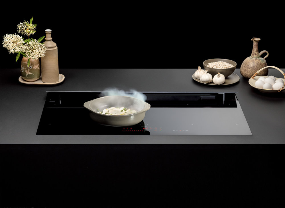 Варочная панель с вытяжкой FALMEC BRERA 90 MATT - ракурс 2