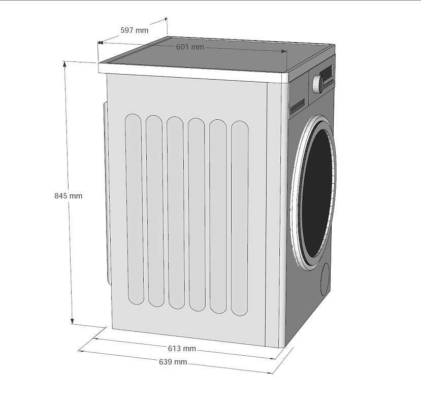 Сушильная машина KORTING KD 60L97 - ракурс 9
