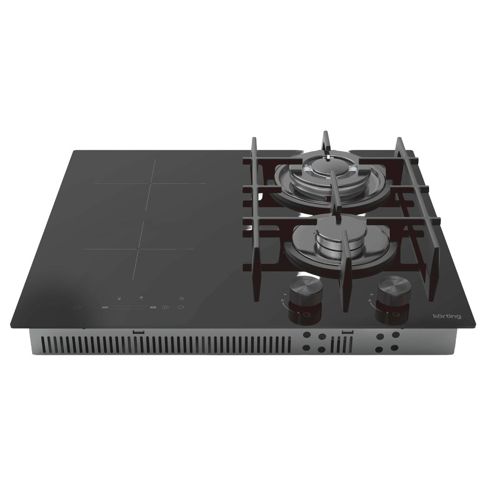 Комбинированная варочная панель KORTING HIG 6225 CTN - ракурс 2
