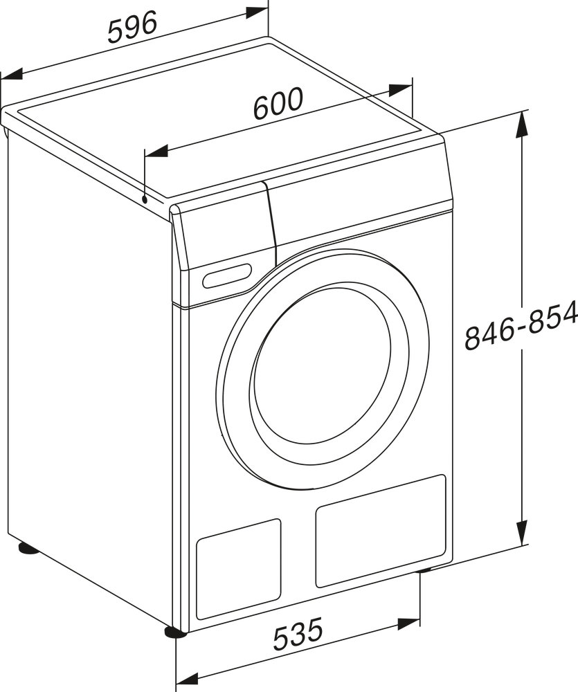 Полноразмерная стиральная машина MIELE WEG 895 WCS Chrome Edition - ракурс 6