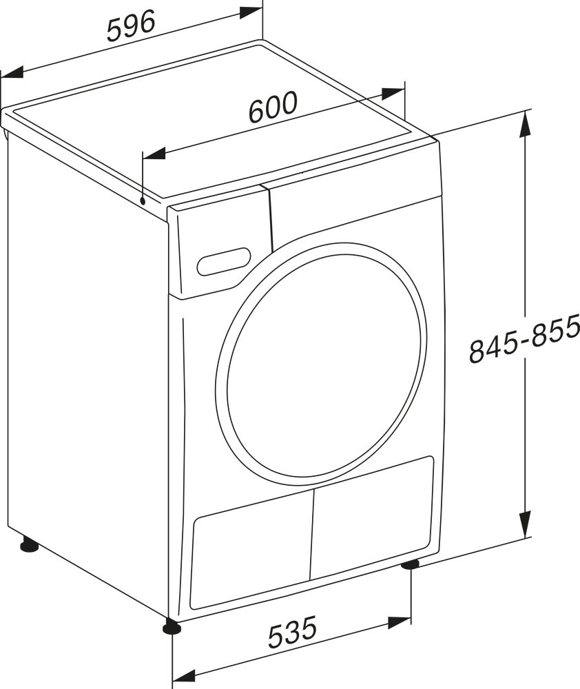 Сушильная машина MIELE TWC 640 WP - ракурс 8