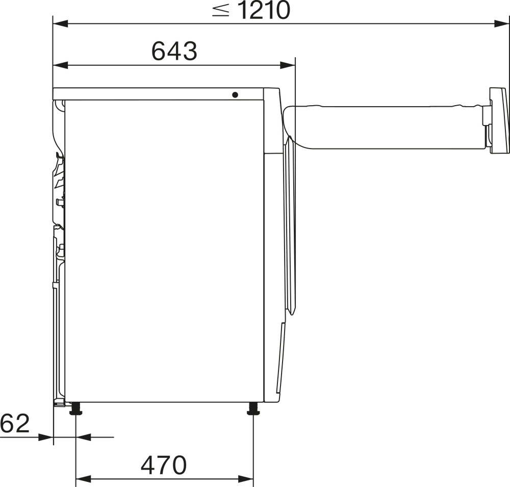 Сушильная машина MIELE TWH 780WP - ракурс 9