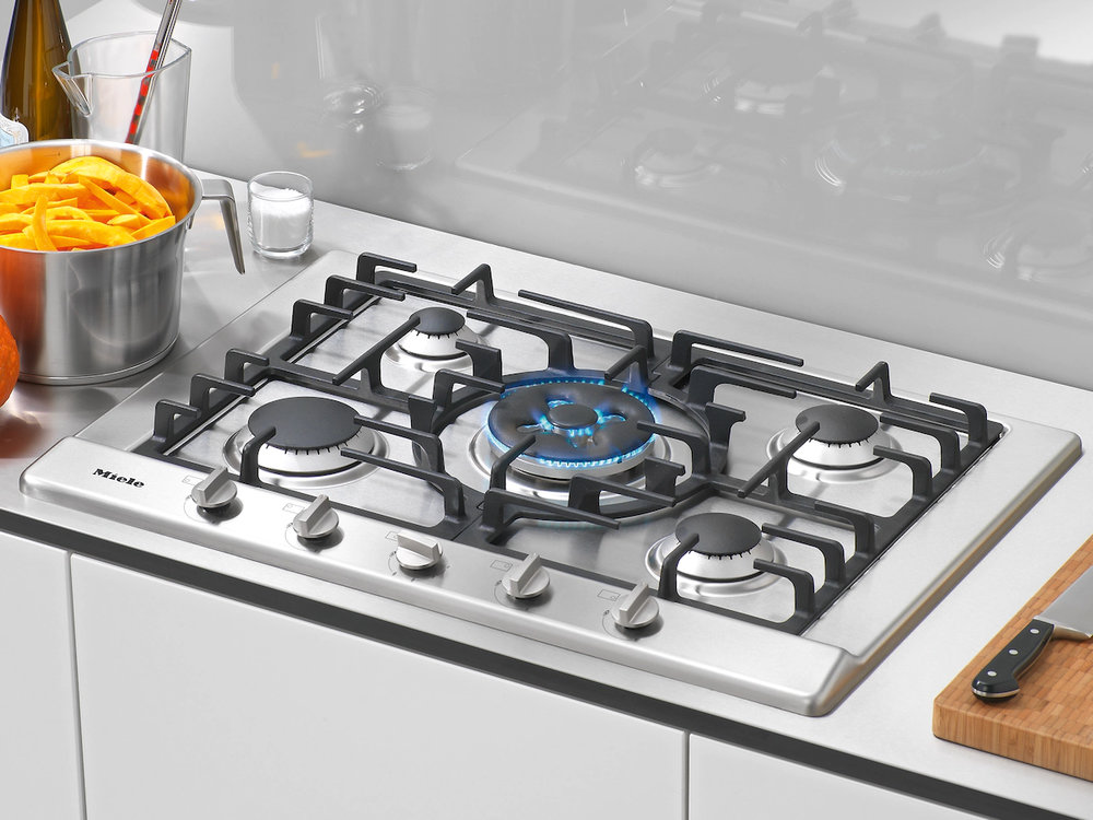 Газовая варочная панель MIELE KM 2034 - ракурс 2