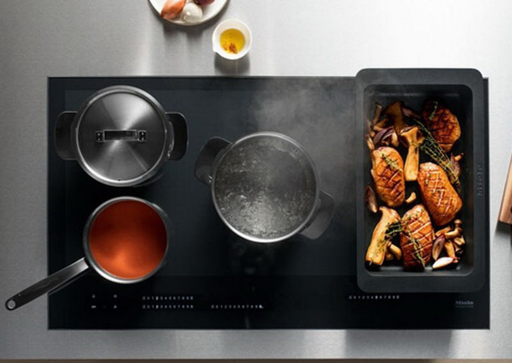 Индукционная варочная панель MIELE KM 7575 FR - ракурс 3