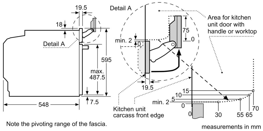 Духовой шкаф с пароваркой BOSCH HSG 7361B1 - ракурс 10