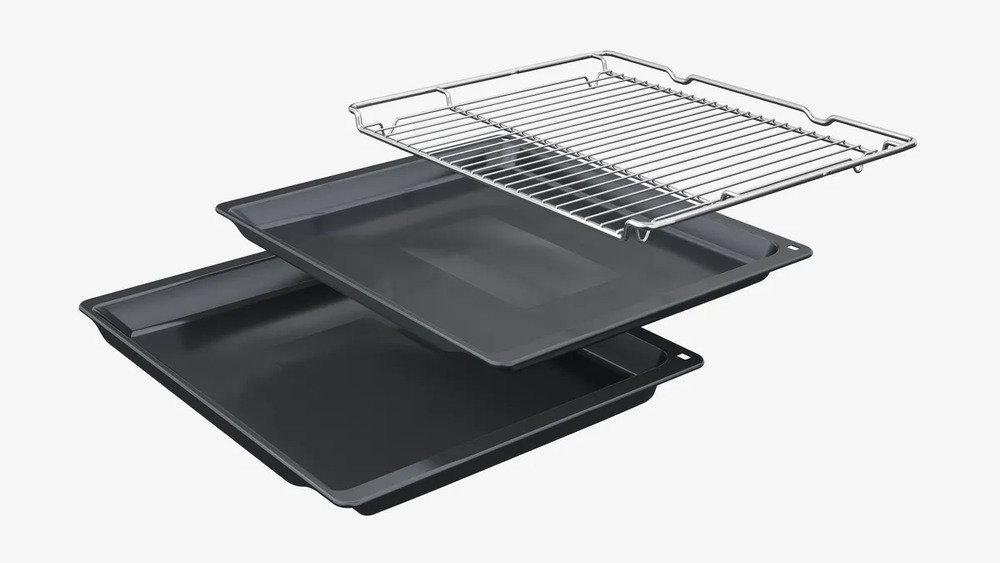 Электрический духовой шкаф BOSCH HBG 7741W1 - ракурс 2