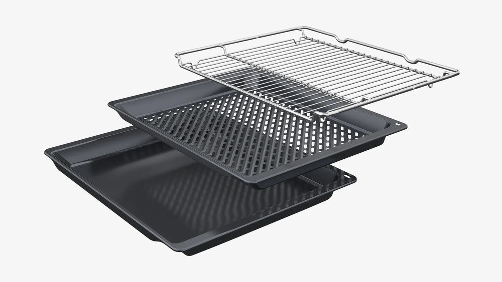 Электрический духовой шкаф BOSCH HBG 9763B1S - ракурс 2