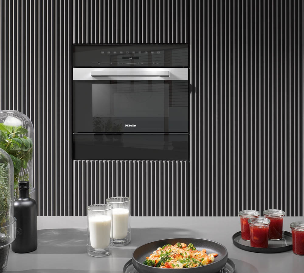 Встраиваемая микроволновая печь MIELE M 7244 TC CLST - ракурс 3