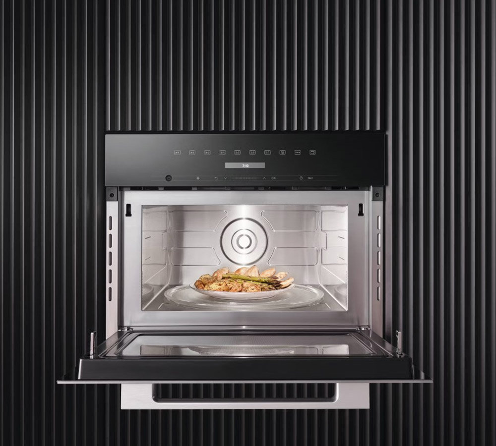 Встраиваемая микроволновая печь MIELE M 7244 TC CLST - ракурс 5