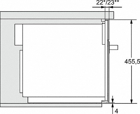 Встраиваемая микроволновая печь MIELE M 7244 TC CLST - ракурс 8