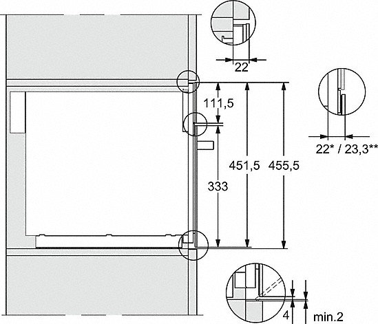 Встраиваемая микроволновая печь MIELE M 7244 TC CLST - ракурс 9