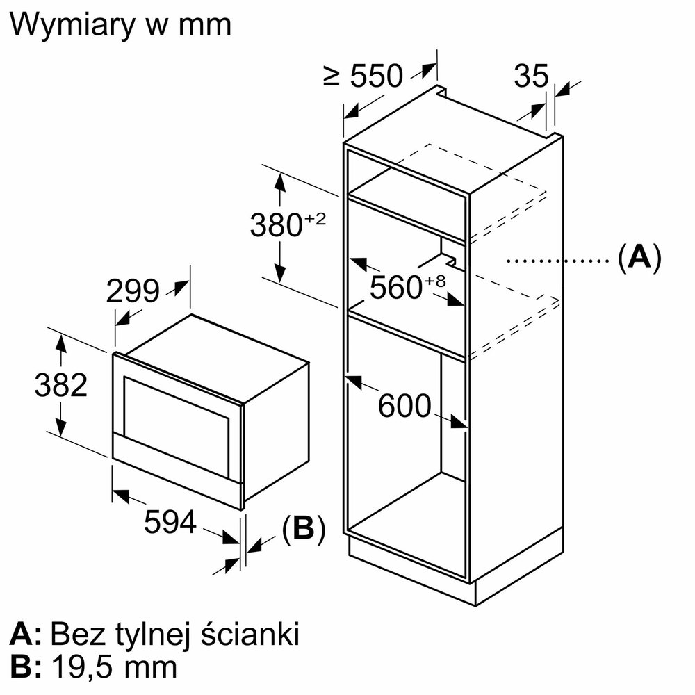 Встраиваемая микроволновая печь Bosch BFL 7221B1 - ракурс 4