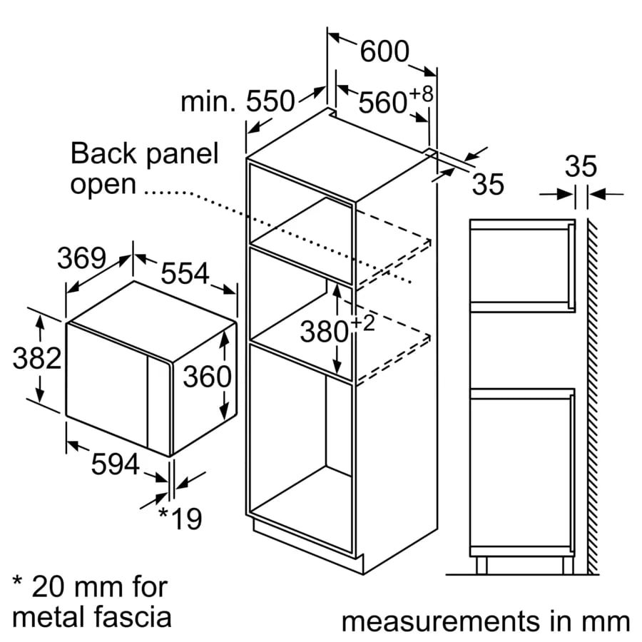 Встраиваемая микроволновая печь BOSCH BEL554MB2 - ракурс 8