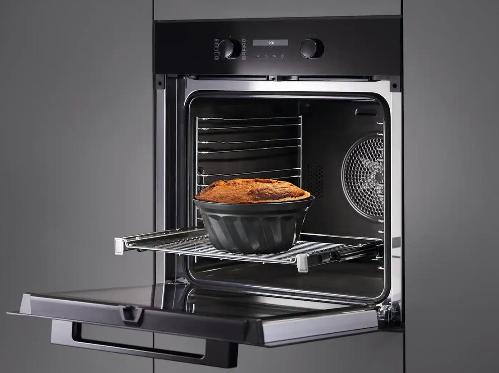 Электрический духовой шкаф MIELE H 2861 B OBSW - ракурс 2