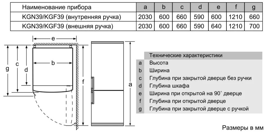 Холодильник BOSCH KGN 39UW30U - ракурс 7