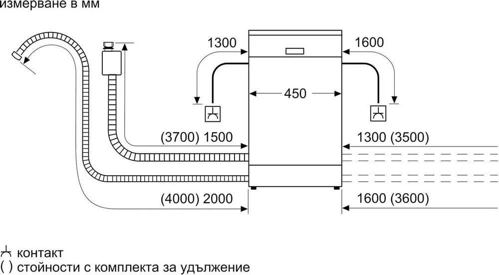 Встраиваемая посудомоечная машина BOSCH SPV 4HMX49E - ракурс 7