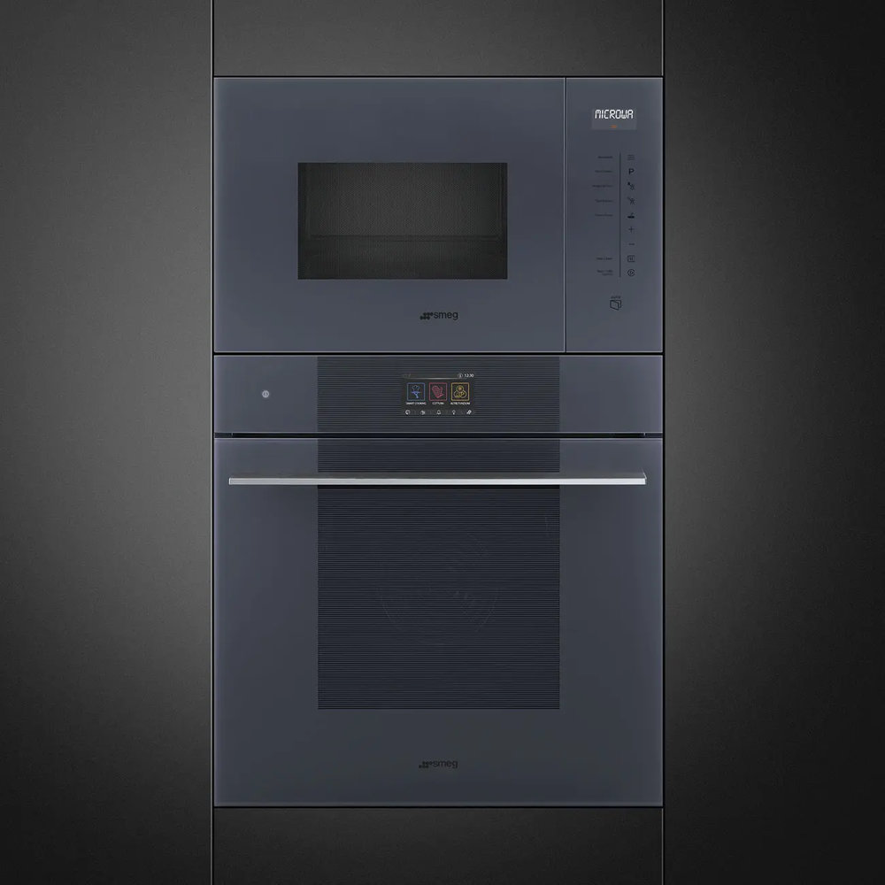 Встраиваемая микроволновая печь SMEG FMI 125G - ракурс 2