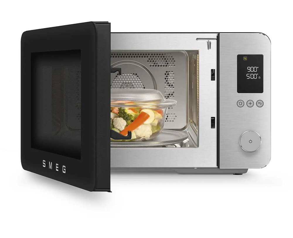 Микроволновая печь SMEG MOC 02BLMEU - ракурс 4