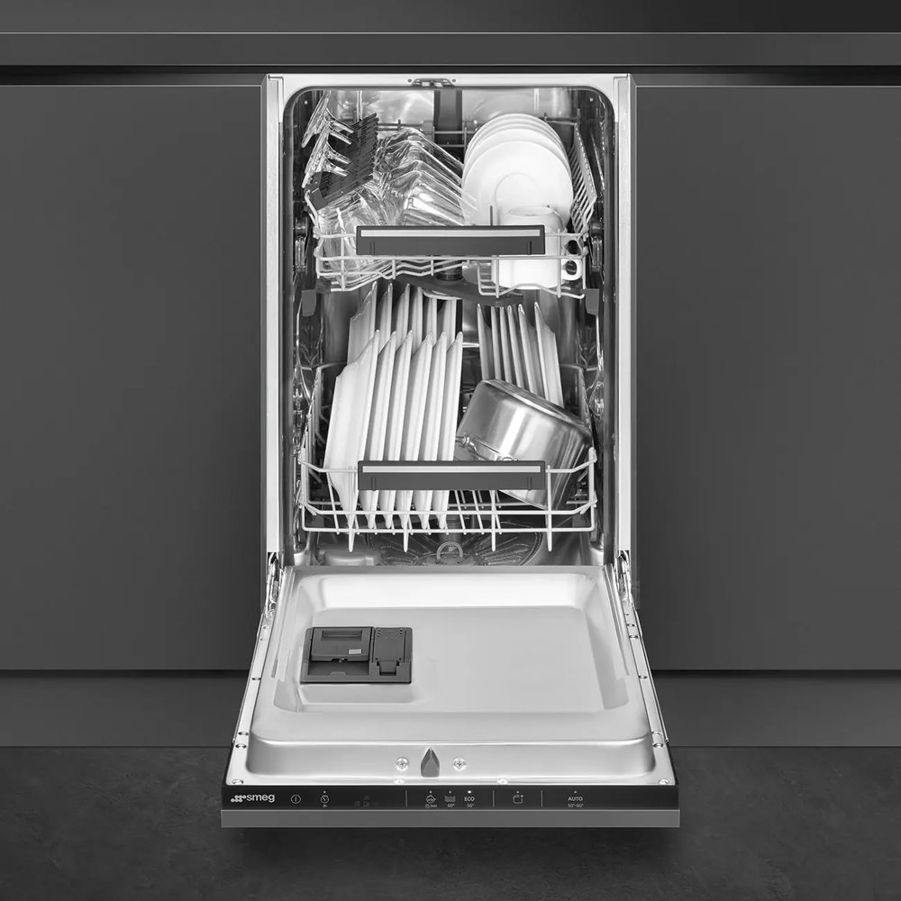 Встраиваемая посудомоечная машина SMEG ST 4522DIN - ракурс 2