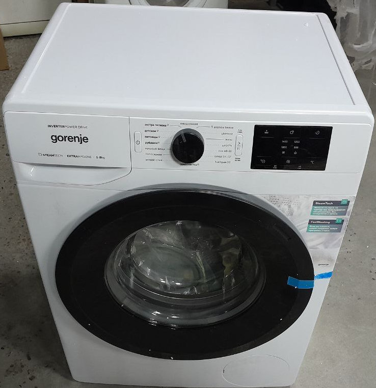 Узкая стиральная машина GORENJE WNEI 84SDS - ракурс 2