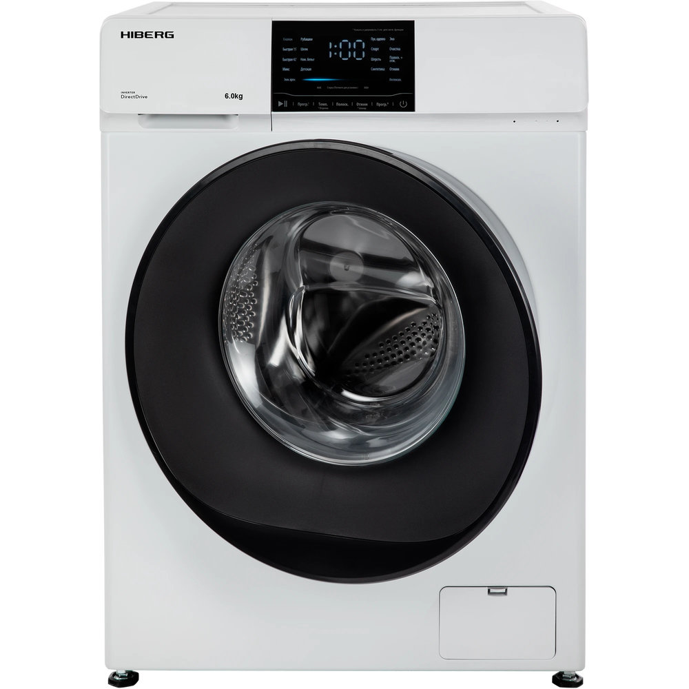 Полноразмерная стиральная машина HIBERG i-DDQ6-612W - ракурс 3