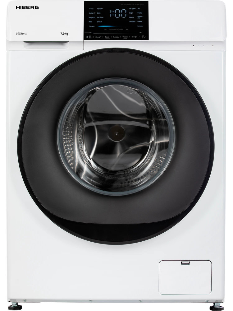 Полноразмерная стиральная машина HIBERG i-DDQ6-712W