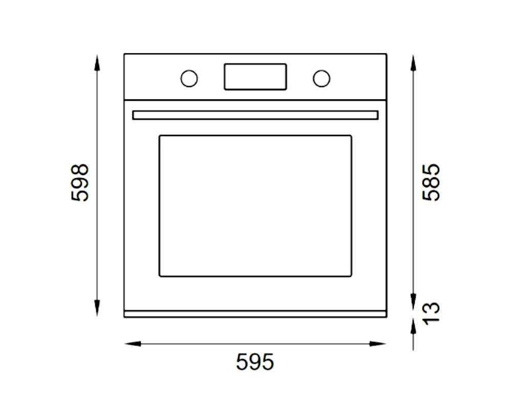 Духовой шкаф с пароваркой BERTAZZONI FMOD6117CTN3 - ракурс 4