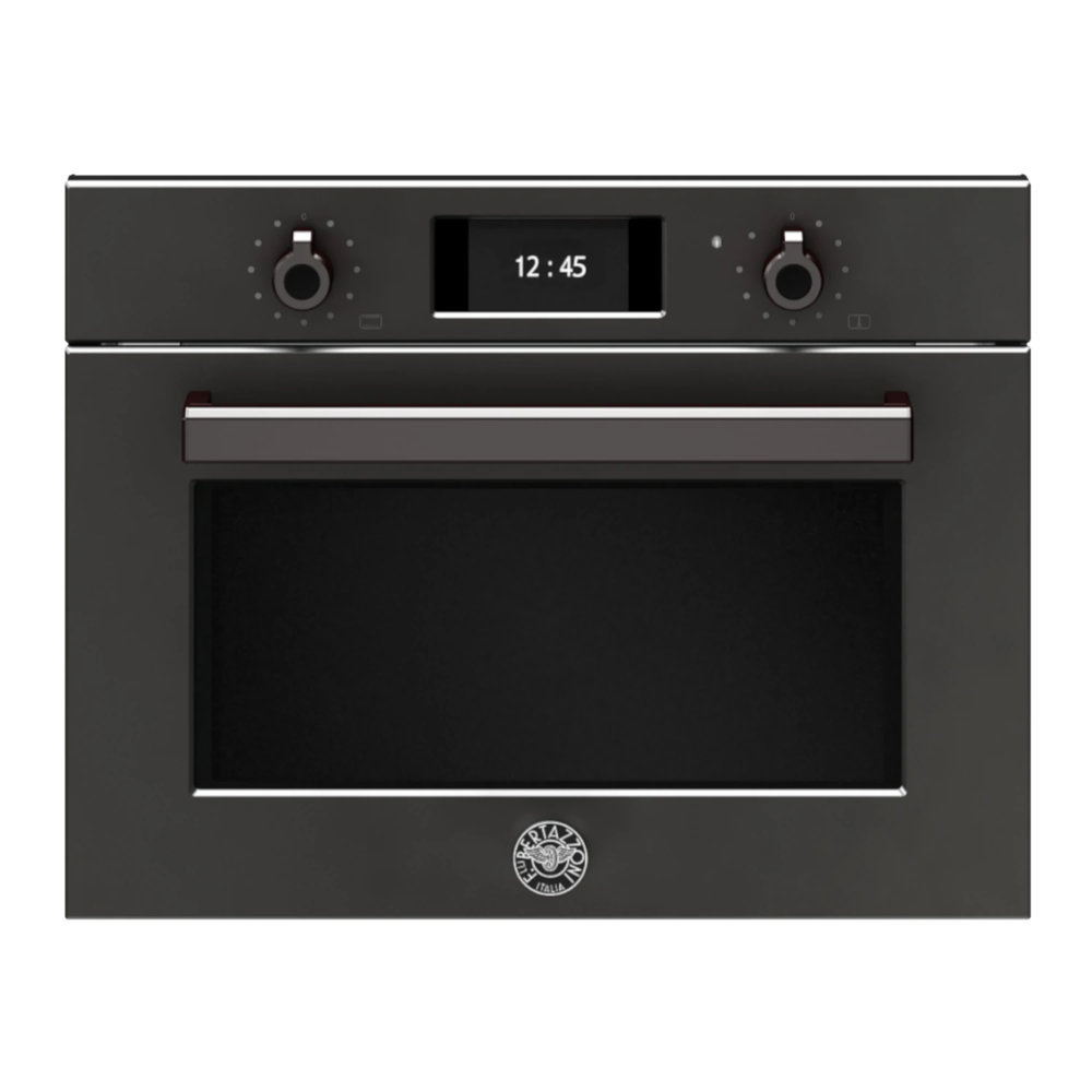 Компактный духовой шкаф с микроволновкой BERTAZZONI FPRO4077MTN3
