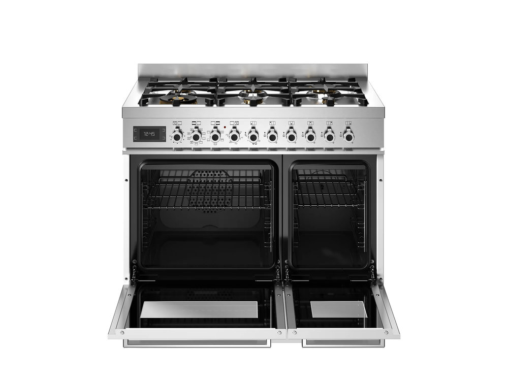 Комбинированная кухонная плита BERTAZZONI PRO96L2EBIT2 - ракурс 2