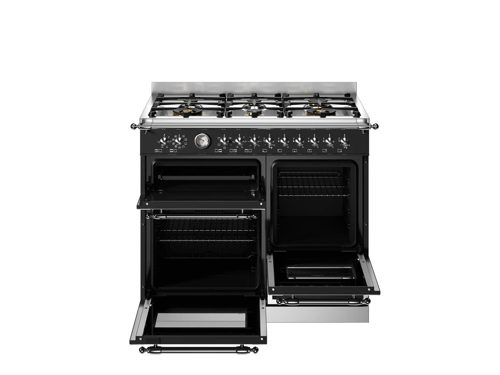 Комбинированная кухонная плита BERTAZZONI HER106L2ENET2 - ракурс 2