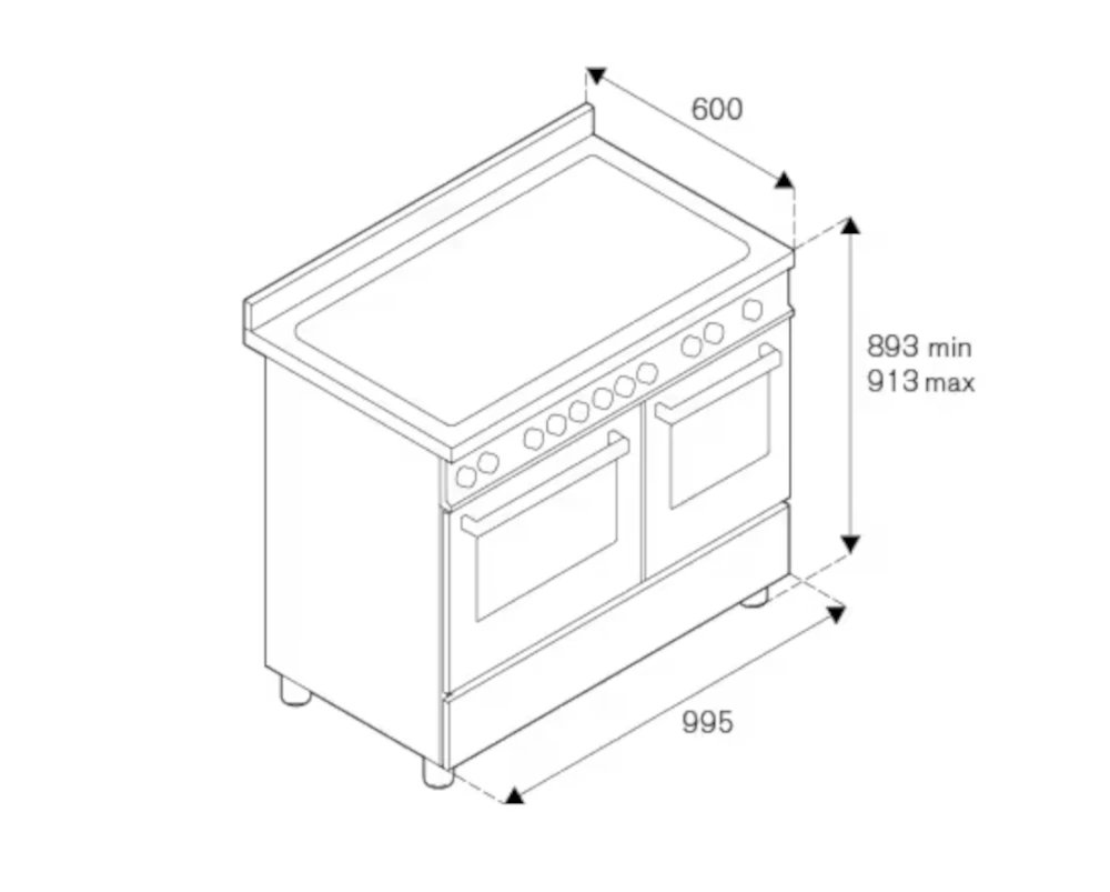 Комбинированная кухонная плита BERTAZZONI MAS106L2EXT2 - ракурс 7