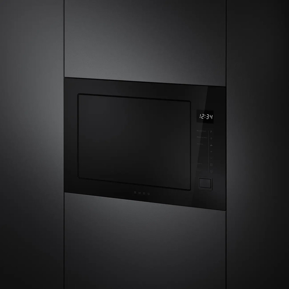 Встраиваемая микроволновая печь SMEG FMI 225BI - ракурс 2