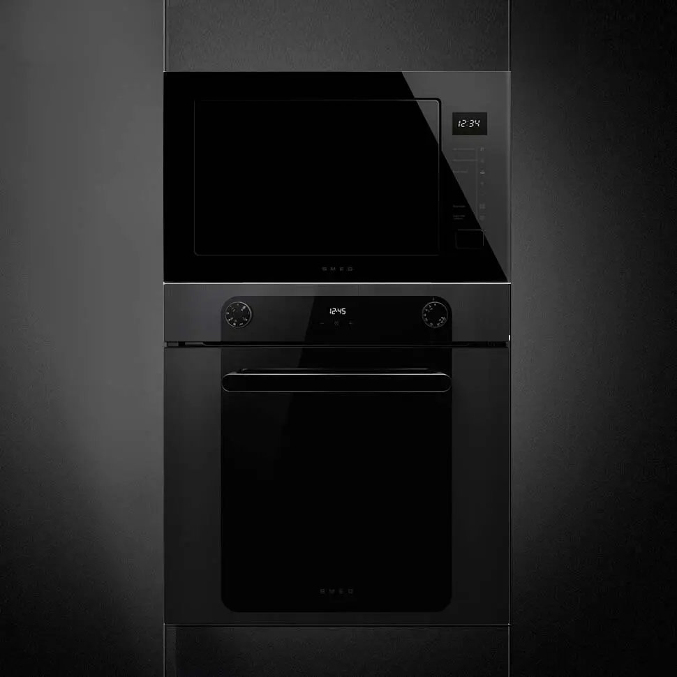 Встраиваемая микроволновая печь SMEG FMI 225BI - ракурс 5